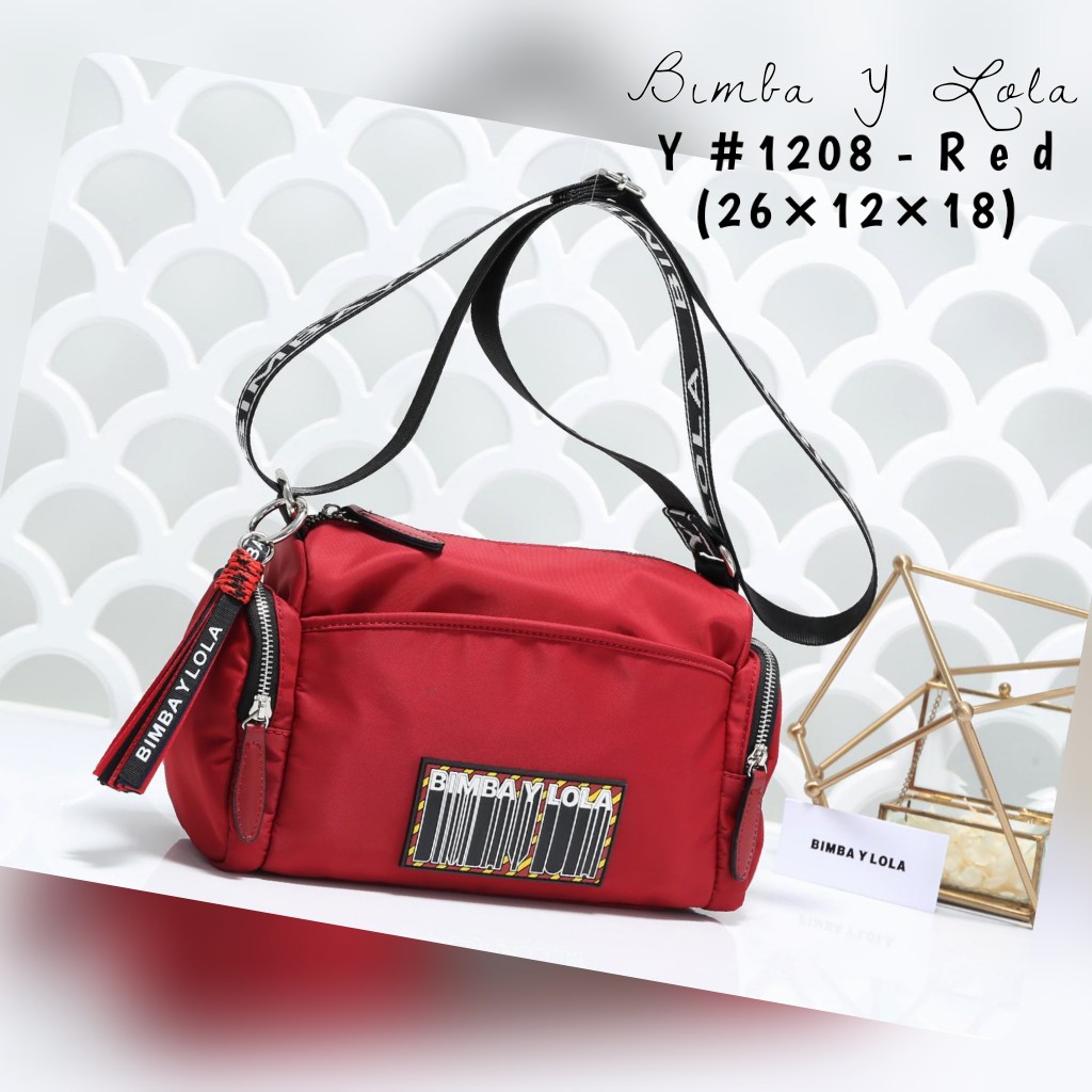 Bimba Y Lola Crossbody PLAT 1208 TAS SELEMPANG WANITA MURAH IMPORT PREMIUM