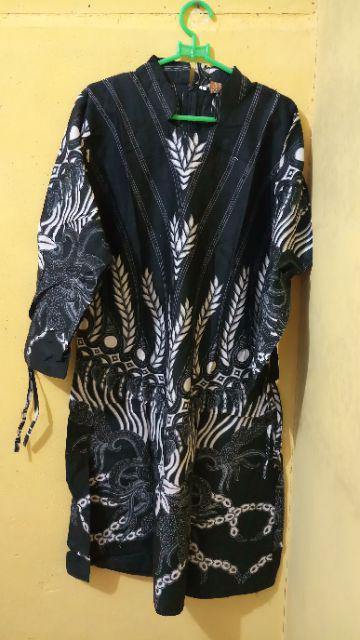 Terlaris Serut Genes Jelita Tunic Navbor Yelbor Whitbor Creambor Tunik Batik Modern Hrb0