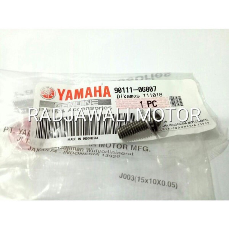 baut Cover pelindung knalpot nmax aerox 155 original