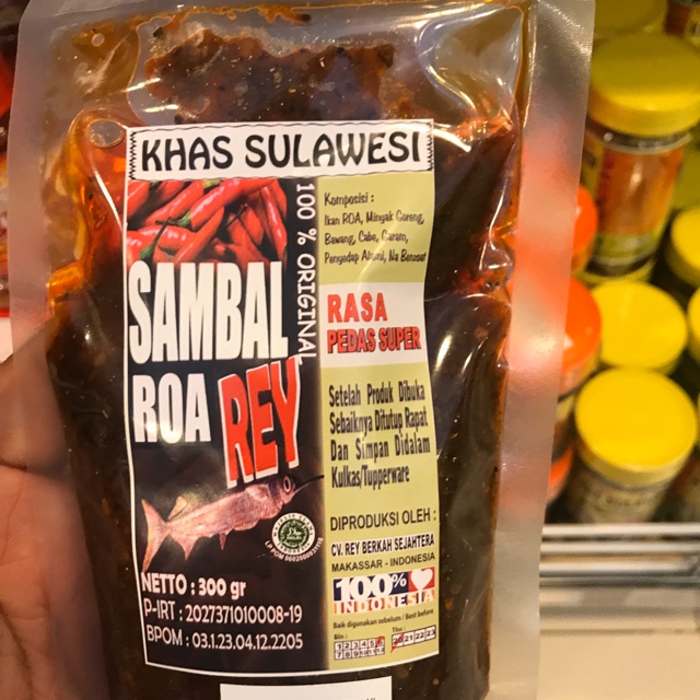 

Sambal roa rey