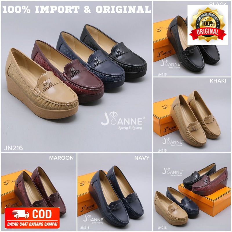 [ORIGINAL] JOANNE Wedges Shoes Sepatu Wanita #JN216