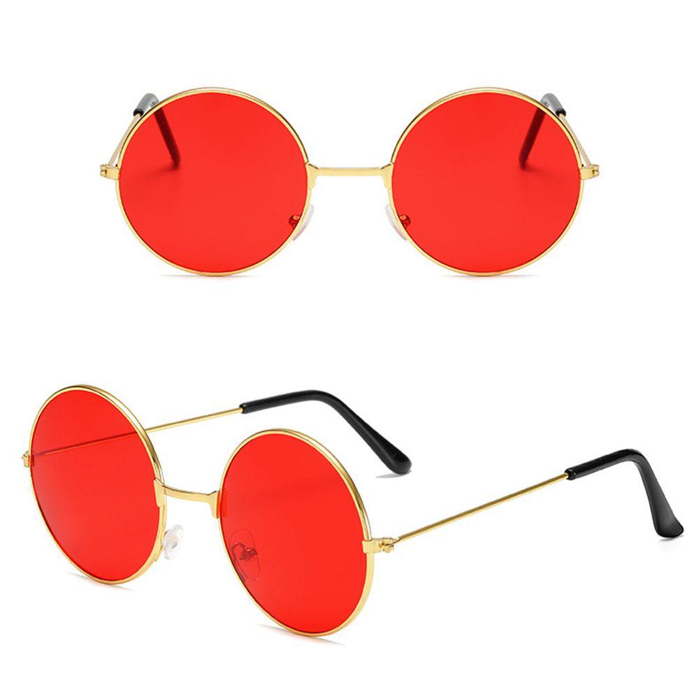 Wonder Round Sunglasses Kacamata Lingkaran Disko Hippie Retro