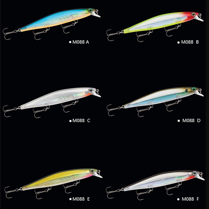 1Pcs Fishing Lure Hard Bait 11cm 13g Minnow Crankbait Wobblers Bass Swim bait