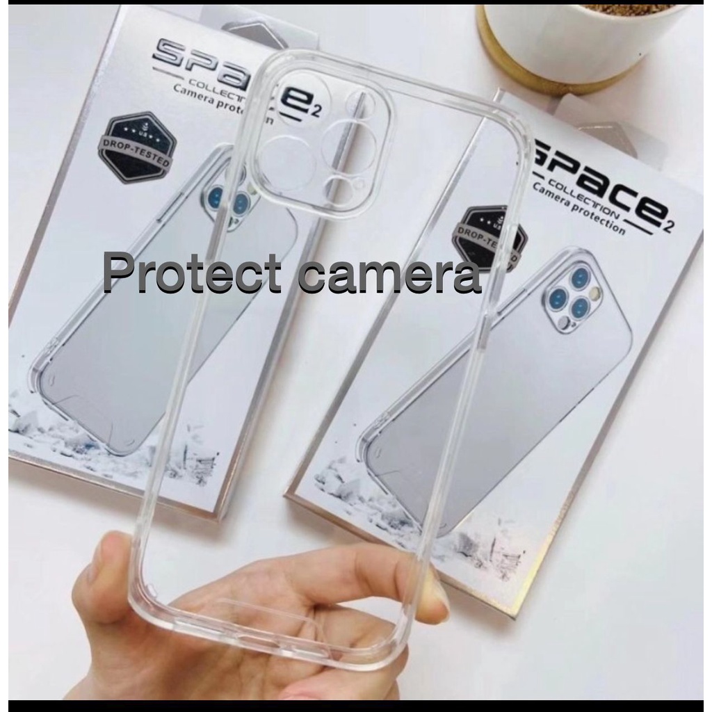 Oppo A15 Oppo A16 Oppo A53  Military Space Clear Case High Quality