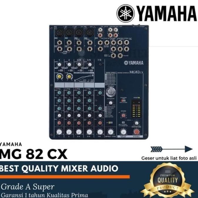 AUDIO MIXER YAMAHA MG 82CX/MG82 CX/MG 82 CX ( 8 CHANNEL )