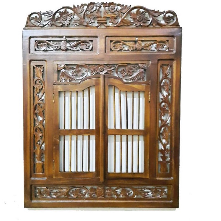 FIGURA KREPYAK UKIRAN KAYU JATI | FIGURA KREPYAK FURNITURE JATI | FIGURA KREPYAK DESAIN UKIRAN MEUBE