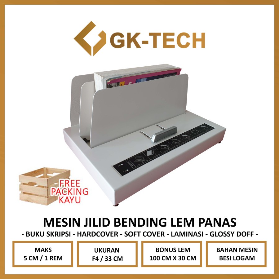 

Mesin Jilid Buku Bending Lem Panas Bending