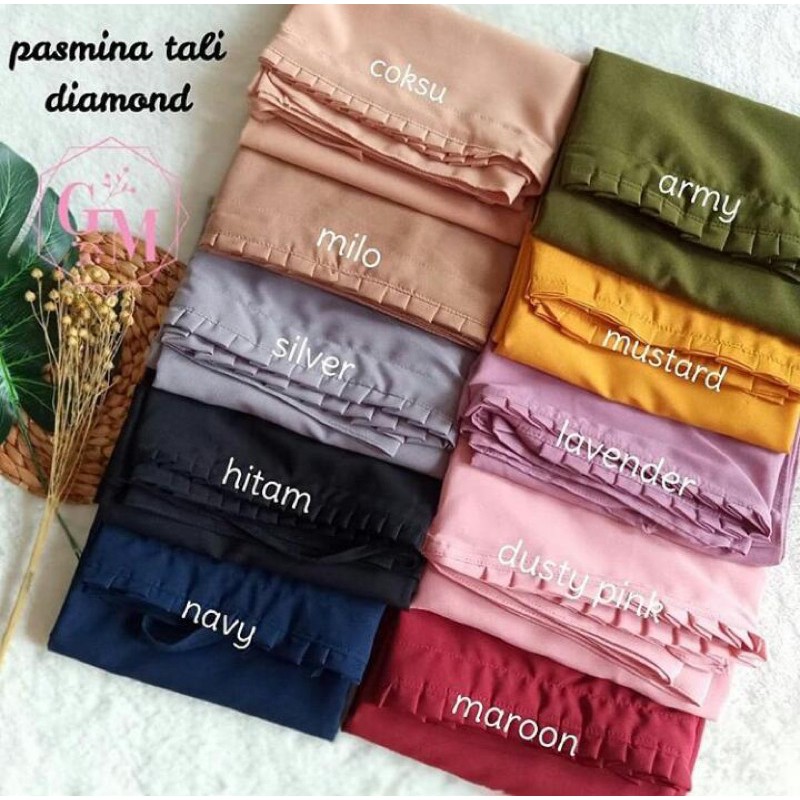 PASHMINA LIPIT / PASHMINA TALI LIPIT / PASHMINA KCB