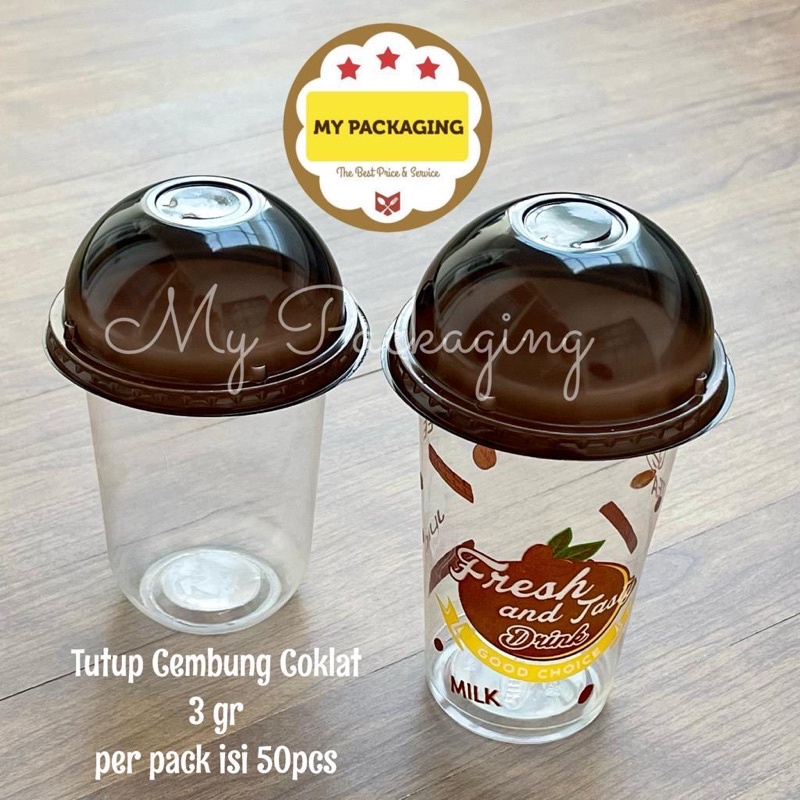 Gelas Cup Plastik 16oz PRINTING cetak FRESH AND TASTY - (isi 50pcs/pack) 16 oz TANPA TUTUP -- Cocok untuk Usaha Minuman Tea ThaiTea Juice Milk Choco Coffee kopi teh boba Pop ice jus es buah Bisa di press tanpa tutup