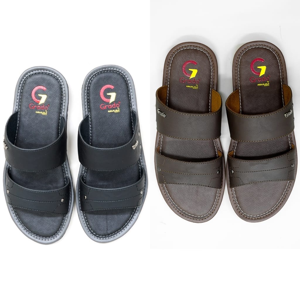 gos GRADO by PAKALOLO Sandal RANGER 02 Sandal Pria Casual Sendal Slop Laki-Laki Original