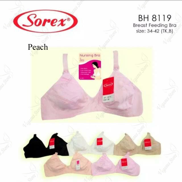 SOREX - Bra Menyusui Tanpa Kawat Original Sorex / BH Wanita Menyusui-Vegasus Store (COD(