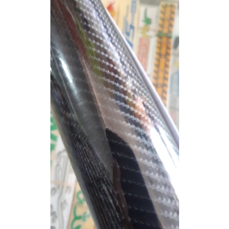 SKOTELT WARPING MOTOR DAN MOBIL SKOTLET CARBON 5D 6D STIKER CARBON INFINITY 45CM X 1METER