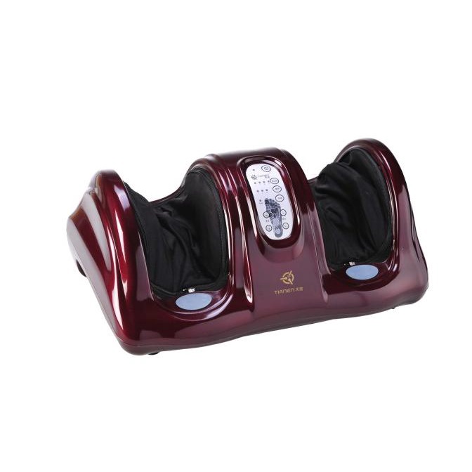Mesin Pijat Kaki Elektrik Reflexology Alat Pijet Betis Pijit Lengan - marroon