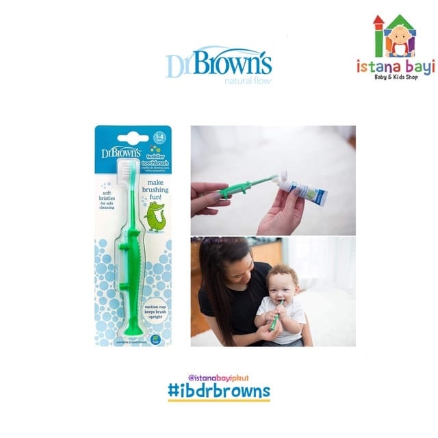 Dr.Brown’s sikat gigi / Dr.Brown's Toothbrush /Sikat Gigi Bayi HG059