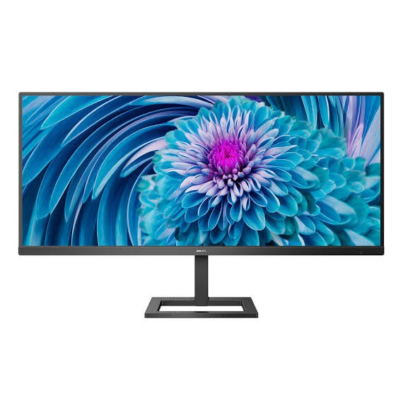 MONITOR LED PHILIPS 34&quot; 345E2AE RESOLUSI 3440 x 1440 / 75Hz