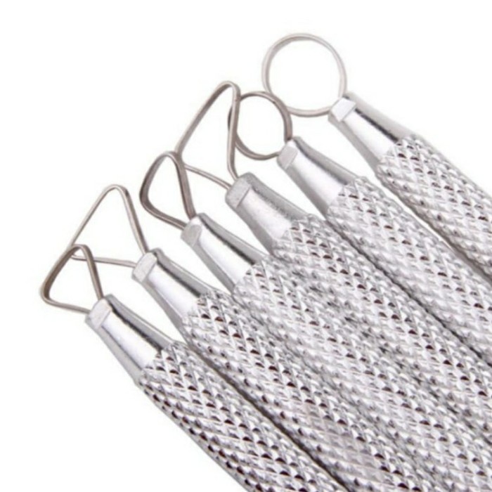 

UKIR-ALAT- CLAY SCULPTING POTTERY CARVING TOOL SET 6 PISAU UKIR POLYMER CERAMIC -ALAT-UKIR.
