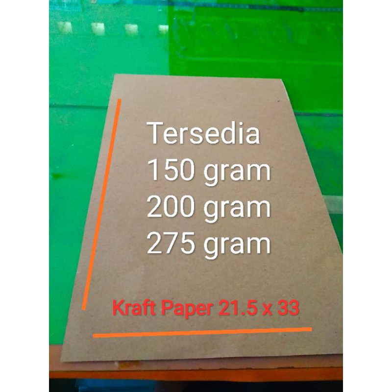 

Kraf Paper F4 buat Bahan Paperbag
