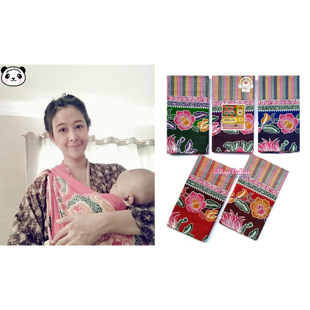 Slendang Bayi Murah Batik Jarik Kualitas Terbaik Original Indonesia Mahkota