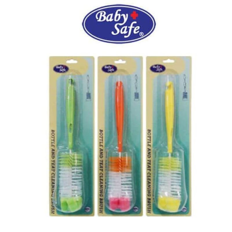 Babysafe Bottle And Teat Cleaning Brush / Sikat pembersih botol dan dot BS367
