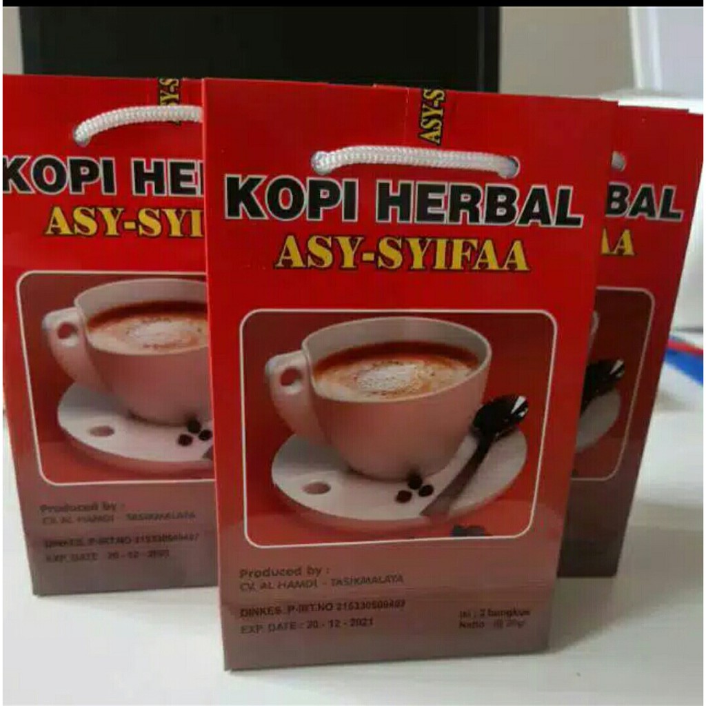 

Kopi Asyifa | kopi asy syifa | Kopi Herbal Stamina Pria Dewasa | Paket 5 Box 1Box isi 2