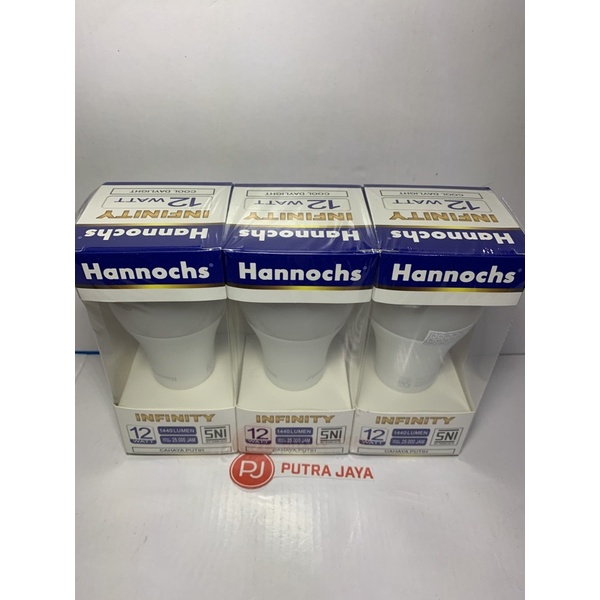 infinity Hannochs 12watt cahaya putih / Hannochs 12watt infinity