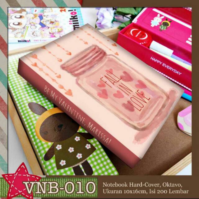 

Notebook A6 Oktavo Tema Valentine Part 2 FREE TAMBAH NAMA