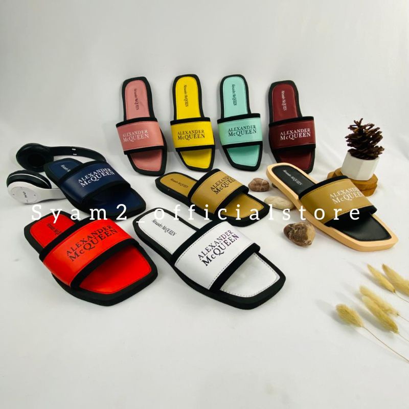 FLIP FLOP Sandal Selop ALEXANDER McQueen Tread Soft Anti Slip NEW