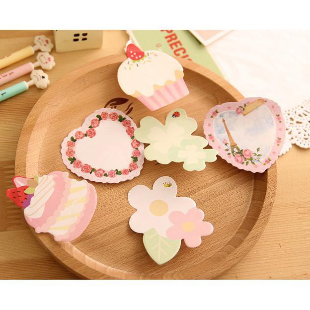 

Post it Cupcake / Heart / Bunga lucu Notes Kecil