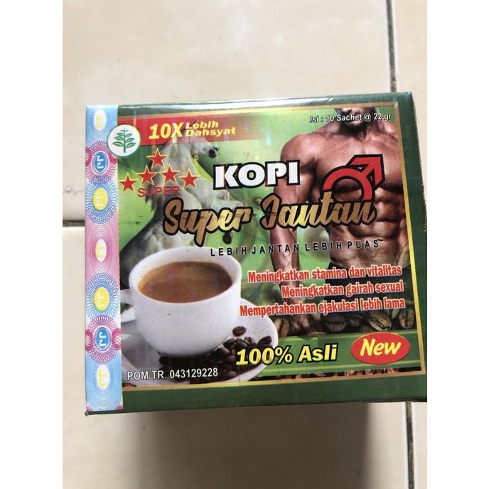 Kopi Kuat Super Jantan perkasa herbal Superjantan