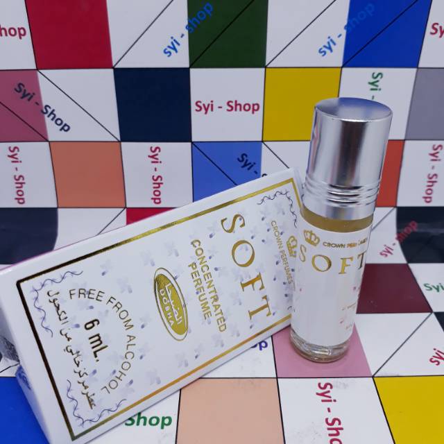 Parfum SOFT By Dobha Roll On Non Alkohol 6ml