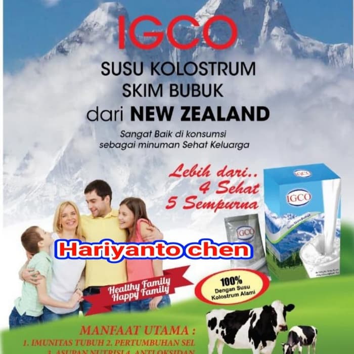 

Susu igco susu colostrum tinggi Termurah