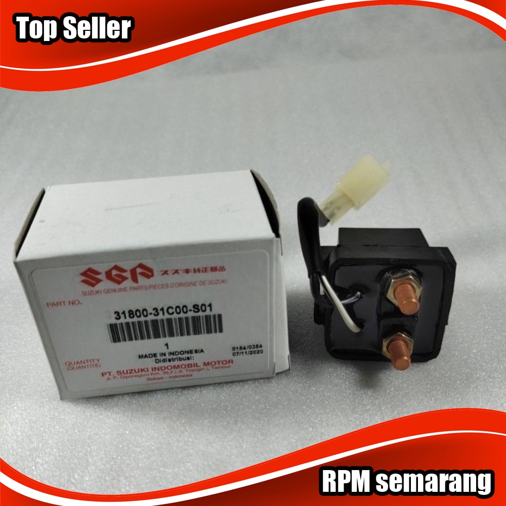 Switch starter relay bendik Suzuki Smash - RC - Crystal Original 31800-31C00-S01 - Mph000886