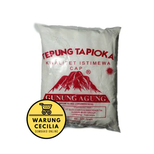 

Tepung Tapioka Gunung Agung Sagu 500 Gr