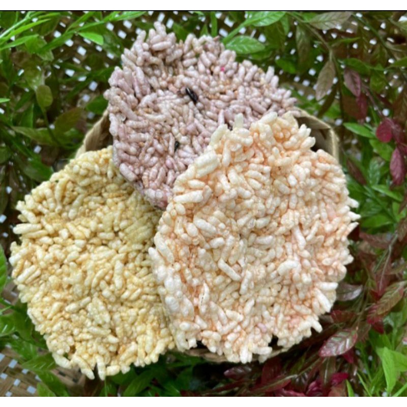 

Rengginang Mentah Isi 30 Berat 500 Gram