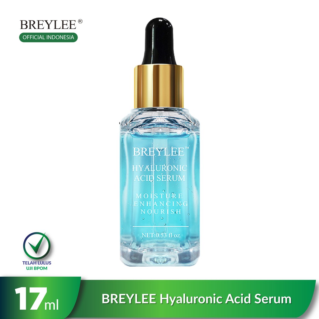 BREYLEE Serum Hyaluronic Acid - Melembabkan Wajah (17ml)