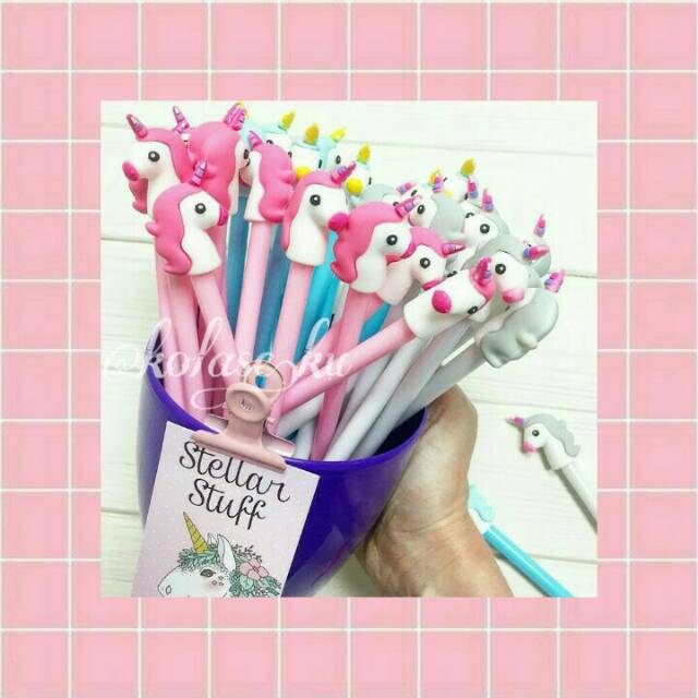 

[COD] Pulpen Unicorn Pastel Ready ❗