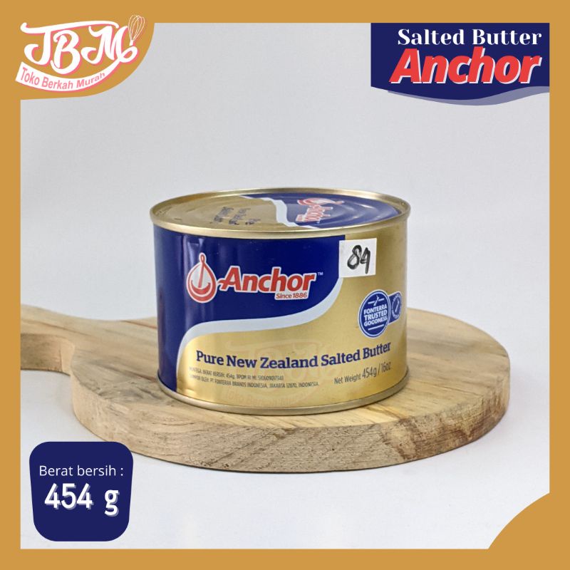 

Butter Salted Anchor / Anchor Pure New Zealand Salted Butter - 454 gr