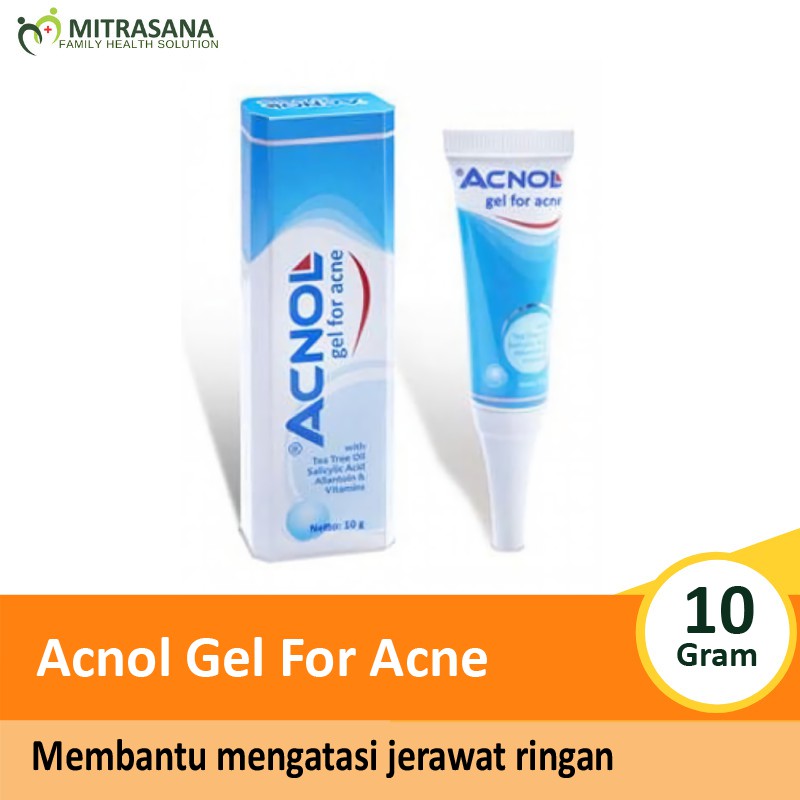 Acnol Gel For Acne 10 gr | Shopee Indonesia