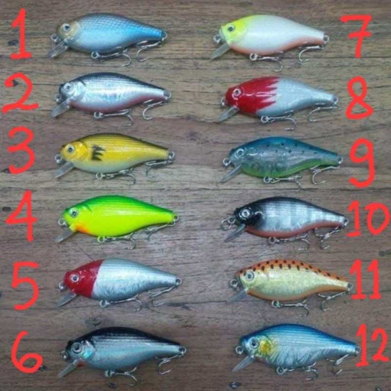 LURE VICTOR JPS-10 - 6cm / 7gram (1bks = isi 2pcs Lure)