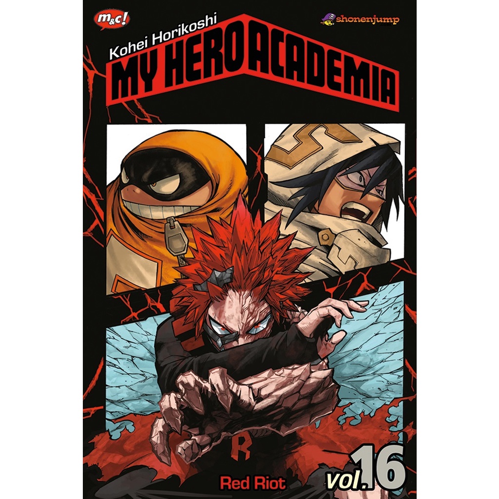 Gramedia Bali - MY HERO ACADEMIA 16