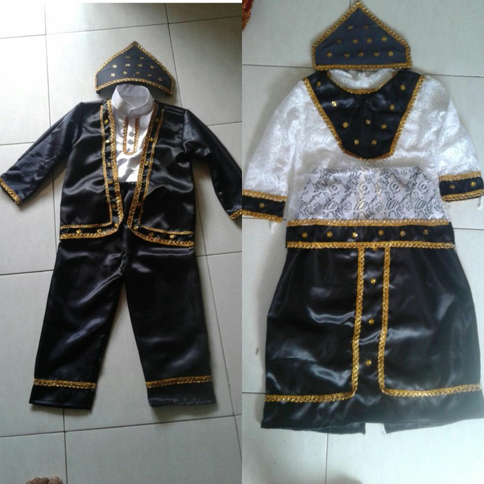 Pakaian Adat Kalimatan/Maluku/Ambon (Anak-anak)