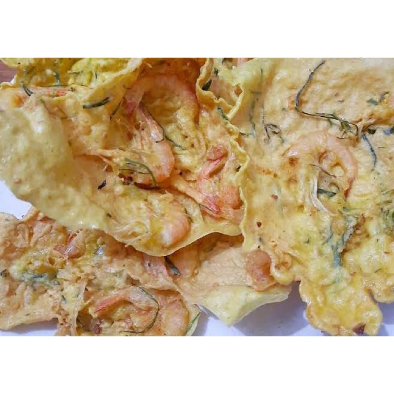 

peyek udang kering