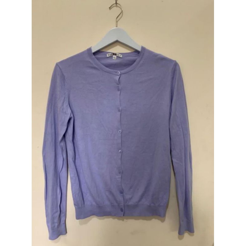 Uniqlo Lilac Cardigan