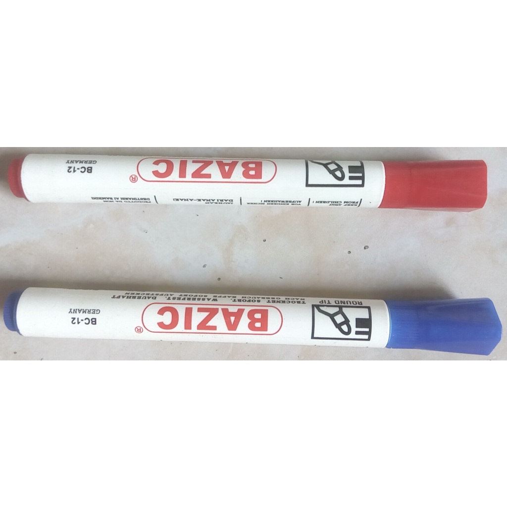 

Spidol Permanent Marker BC-12 Biru & Merah