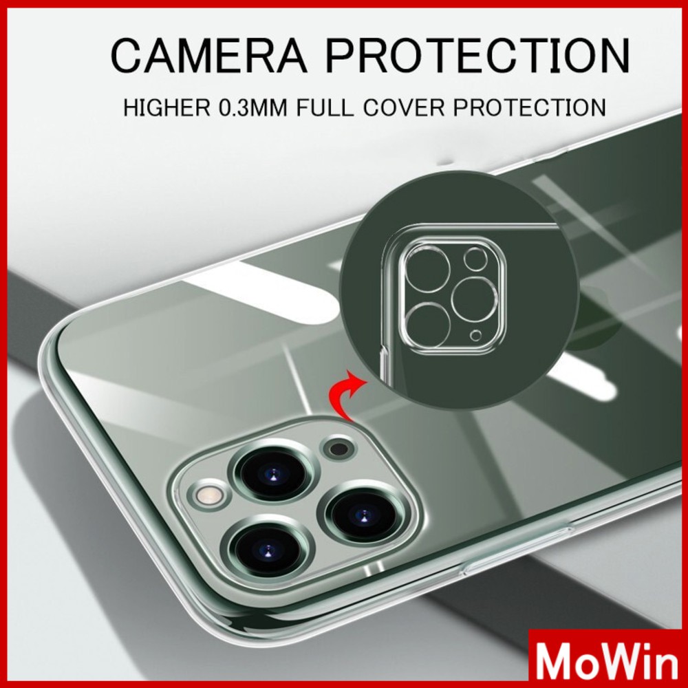 Lens Full Cover iPhone Case Transparent Silicone Soft Case Protect Camera Lens Precise Hole Position Lens Scratch Resistant Xr iphone XS 7plus MAX Pro 8plus 11 Max