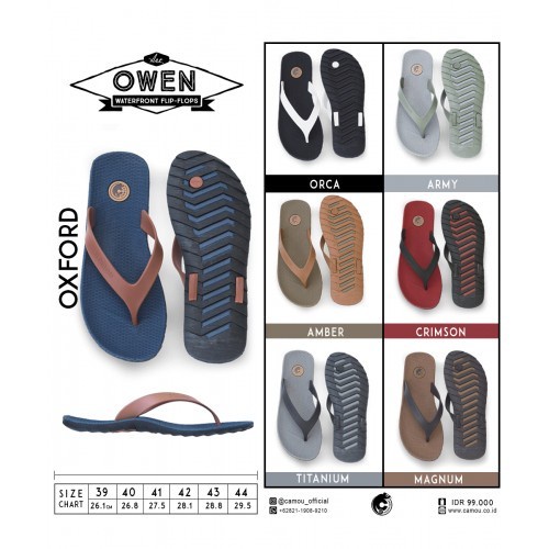 Camou Owen Sandal Jepit Anti Slip - Camou - Sendal Jepit - Sandal Jepit Pria Camou Owen