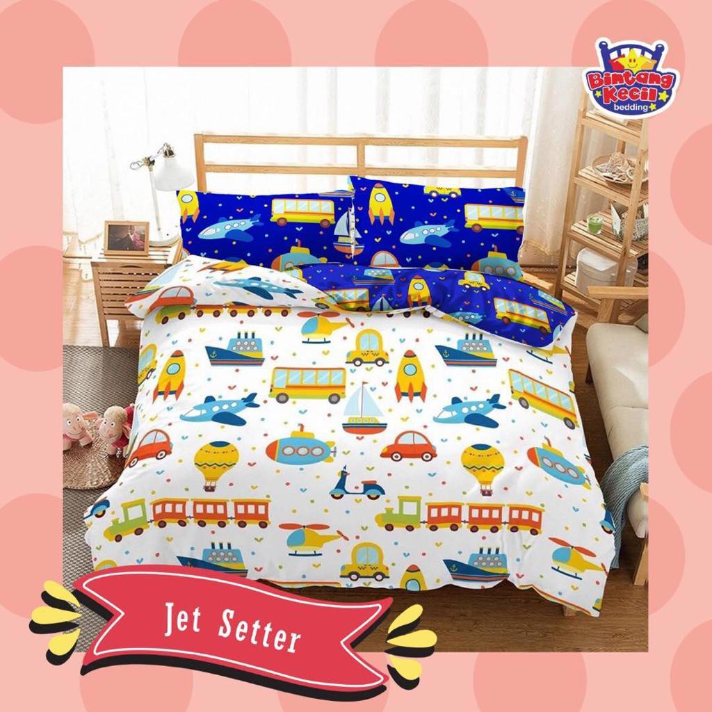 EINHOMESTUFF SPREI BINTANG KECIL MOTIF JET SETTER