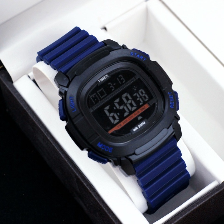 Jam Tangan Pria Timex Digital TM 374 - Tali Rubber