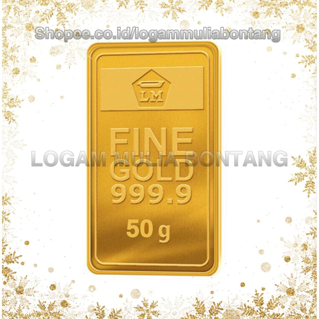 LM Antam 50 gram Reinvented Certicard