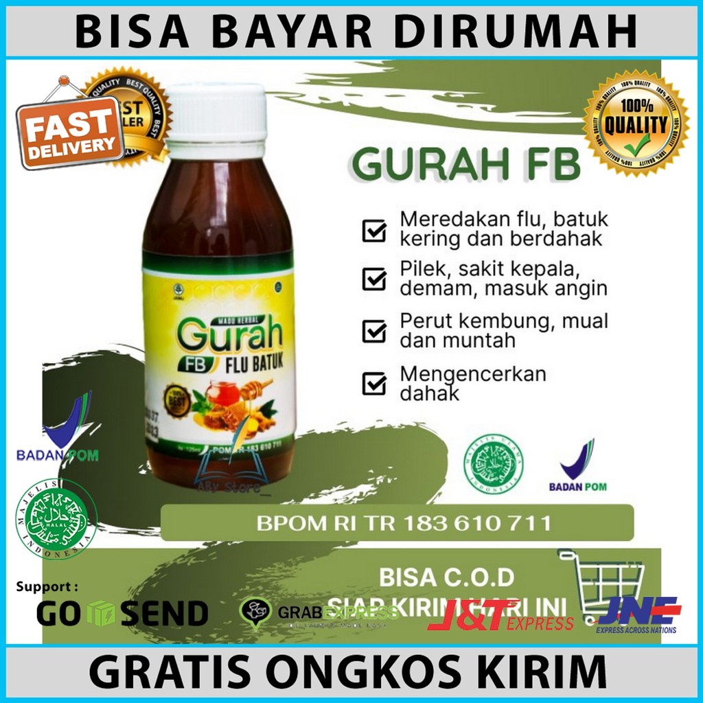 obat batuk anak bayi ampuh / obat batuk anak anak MADU GURAH madu batuk herbal Flu dan Batuk/alby_he